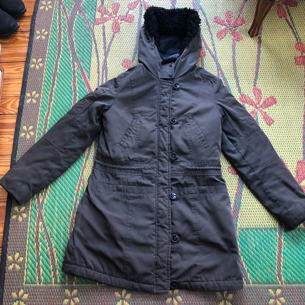 Andrew Marc Winter Coat - Khaki Green - Size Small - Used